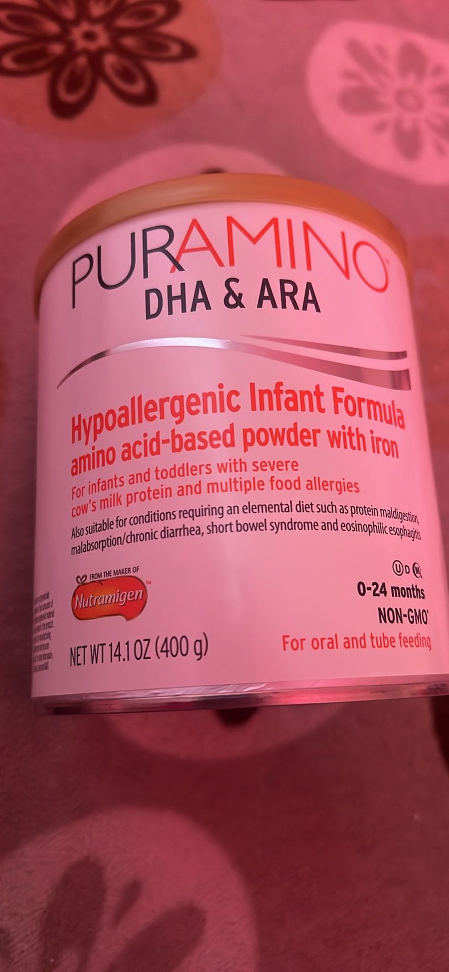 Puramino and Alimentum Formula
