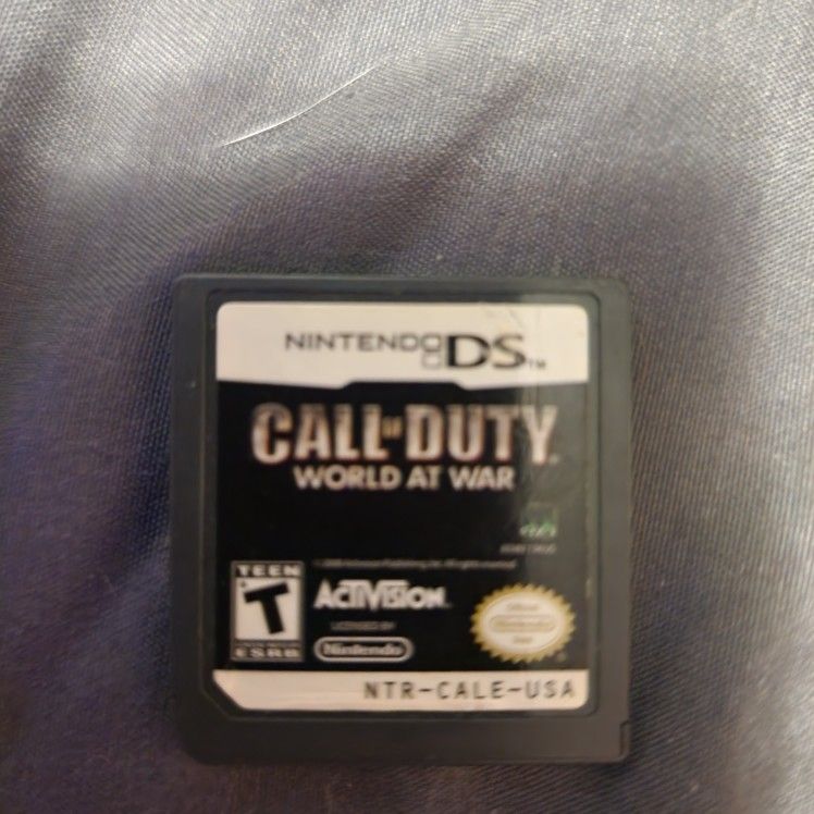 Nintendo DS Call Of Duty ~ WORLD AT WAR Game