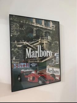 Vintage F1 Racing Wall Art