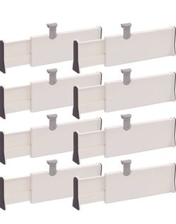 Drawer dividers - Brand new (6 Boxes Of 8 - 48 Total)