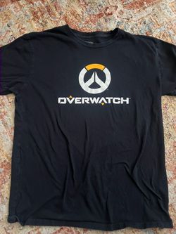 Overwatch T-shirt Black Large Blizzard Jinx