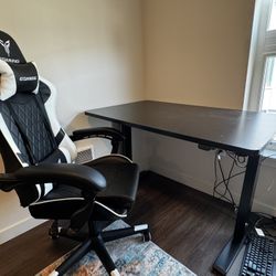Selling standing desk and gaming chair
