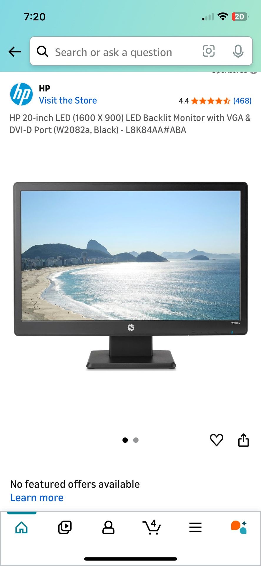 HP monitor