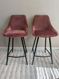 Velvet Bar stools