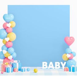  Square Arch Cover 6.6 FT x 6.6 FT Wedding Arch Cover Baby Blue Arch Covers Stretchy Backdrop Spandex Arch Cover for Square Frame Backdr