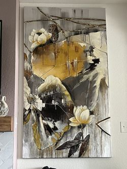 Wall Art, Floral Paintings Home Decor