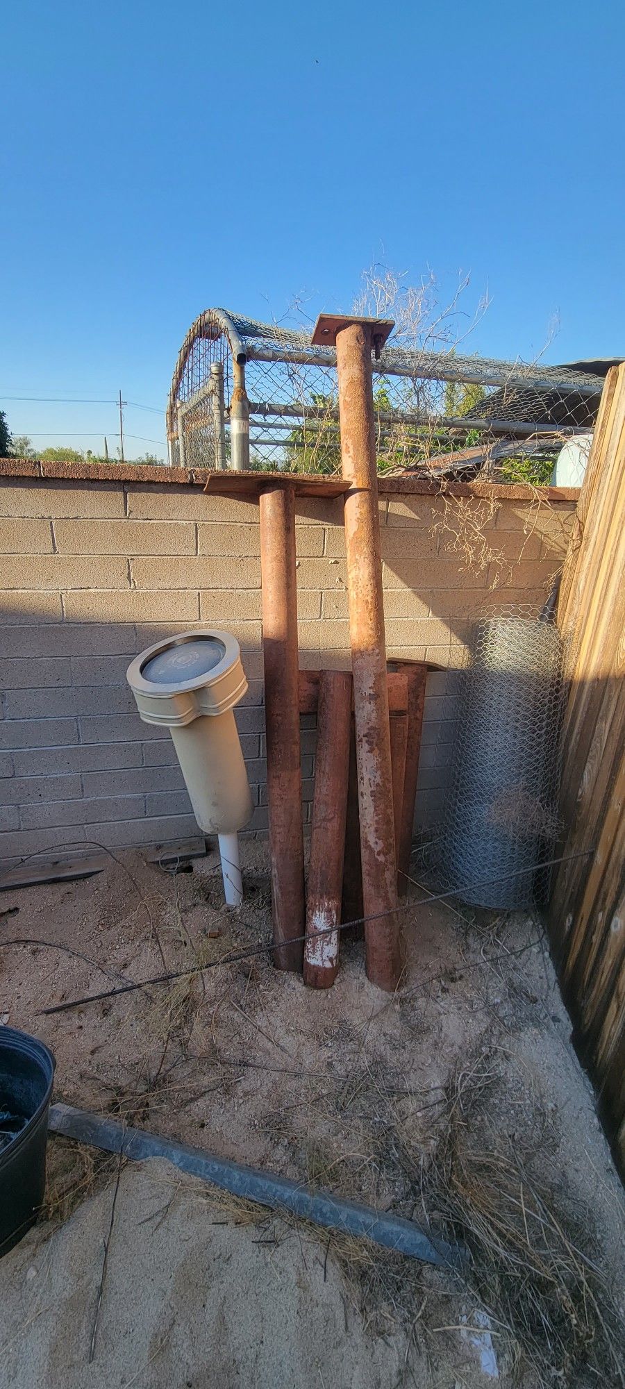 Steel Posts 4 Inch Diameter