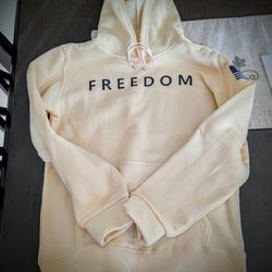 FREEDOM hoodie. Men's Small 