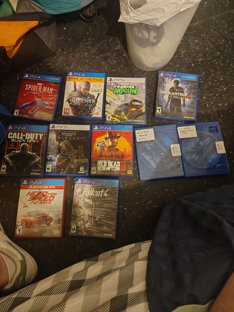 PS4 Games Lot