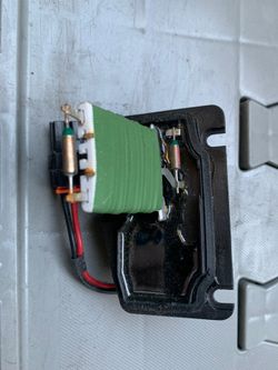 HVAC Blower Motor Resistor Front BWD RU867