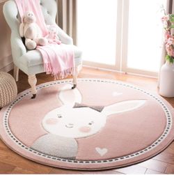 Kids round area rug brand new $25