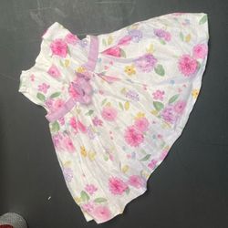 Mayoral Baby Girl Floral Dress – Size 6-9 Months