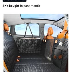 Dog Car Seat Cover New