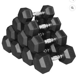 Weights Gym Dumbells Set Of 300 lbs  