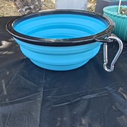 Collapsible Silicon Pet Bowls 