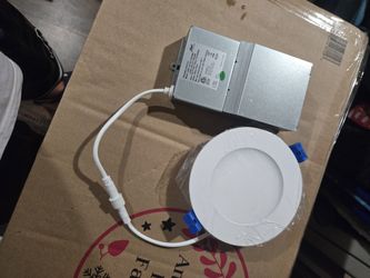 4 inch flat led ceiling lights have four kinds of colors