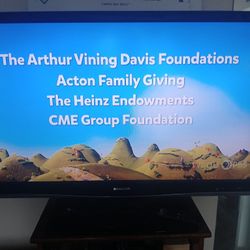 45 Inch Sharp TV And Remote