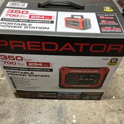 Predator Portable Power Station Generator& Solar Panel 