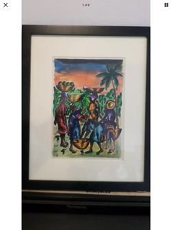 Haitian Primitive Water Color