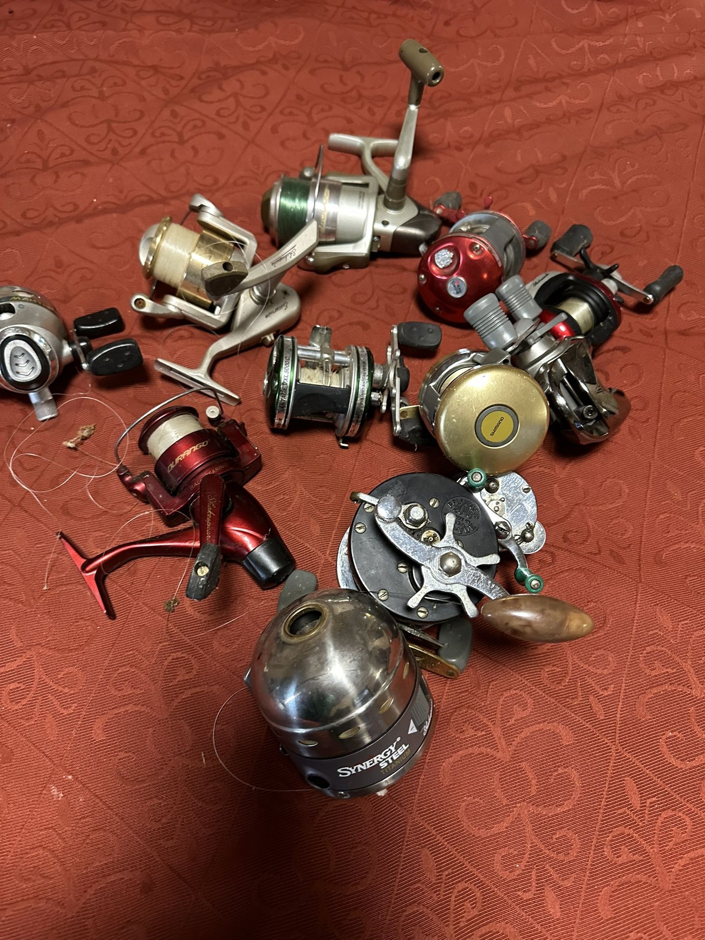 Pflueger, Shimano, Diawa, Ambassador Reels