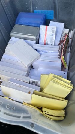 Index Cards