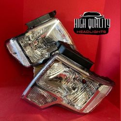Ford F150. 2009. 2014 headlights.