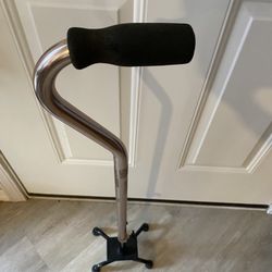 Guardian 4 Prong Aluminum  Walking Cane