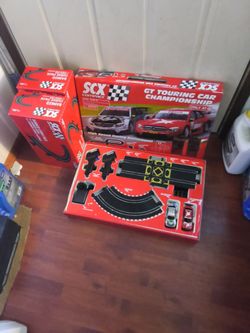 SCX compact RC racing cars exclusive to target complete with extra tracks