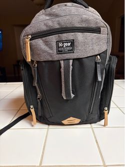BB Gear Diaper Bag Backpack