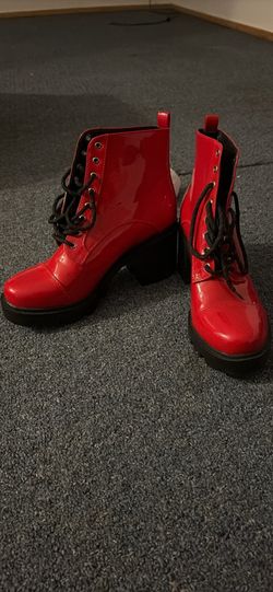 Azalea wang red boots
