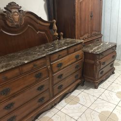 Cal King Bedroom Set Súper Strong Clean 