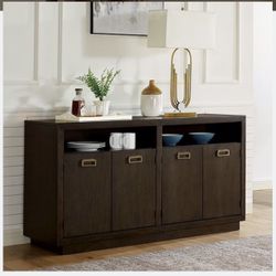 Dark Walnut Kitchen Server