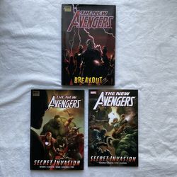 Marvel Comics New Avengers Vol 1 #1-6, Secret Invasion Vol 8, 9 #38-47 by Bendis