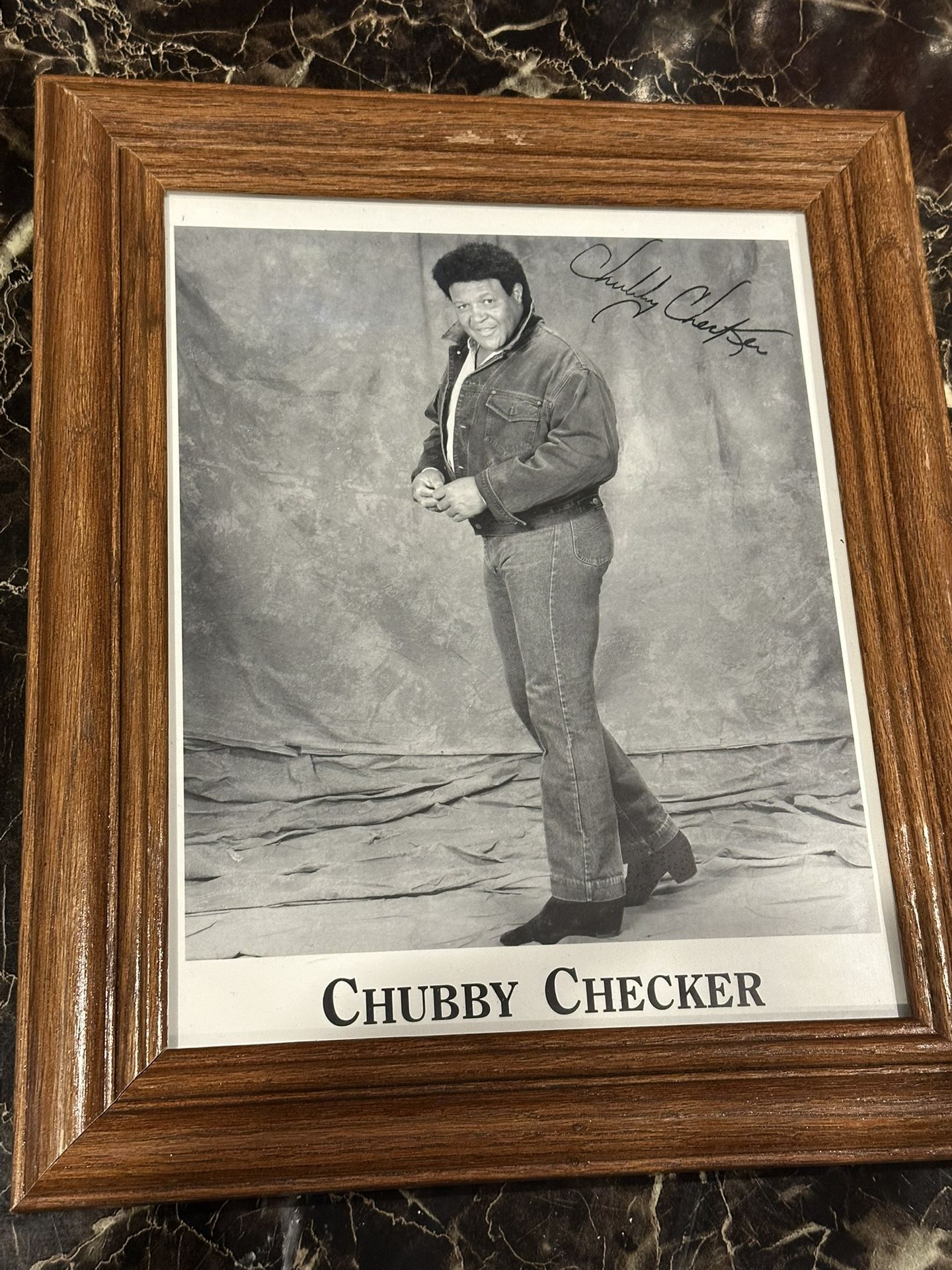 Chubby Checker Autographed Photo