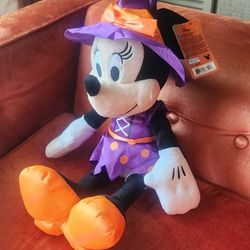 Minnie Mouse Halloween Plush