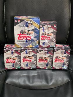2026 Topps Flagship WALMART Exclusive Football Mega Box & 5x Blaster Box! New Factory Sealed!