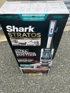 Shark Vacuum | Stratos DuoClean PowerFin HairPro Odor Neutralizer Bagless Pet Upright Vacuum Cleaner with HEPA Filter
