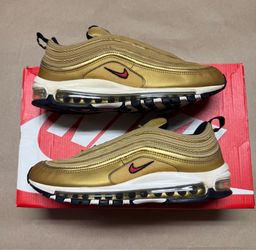 Nike Air Max 97 OG Metallic Gold 2023 Men’s size 9.5 running shoes Rare!