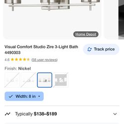 Fixture Lights For Bathroom