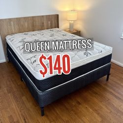 NEW QUEEN MATTRESS ONLY $140