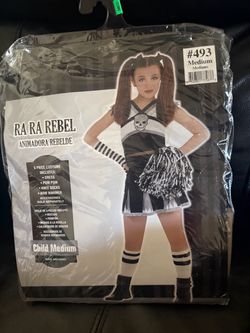 Ra Ra Rebel cheerleader child costume