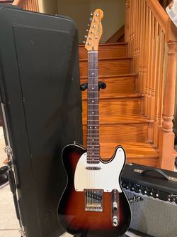 Squier Classic Vibe Custom Telecaster w/ Hardshell Case, Fender Amp