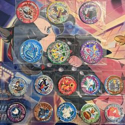 Pokemon Menko Holo Game Pocket Monster Japan Nintendo Very Rare (48pcs) Lot