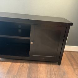 World Market Black cabinet/TV console