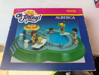 Vintage 1988 Matchbox Oh Jenny! Dream World Family Pool Set VGC New Box ALBERCA  The Vintage 1988 Matchbox Oh Jenny! Dream World Family Pool Set is a 