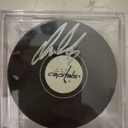 Alex Ovechkin Autographed Hockey Puck