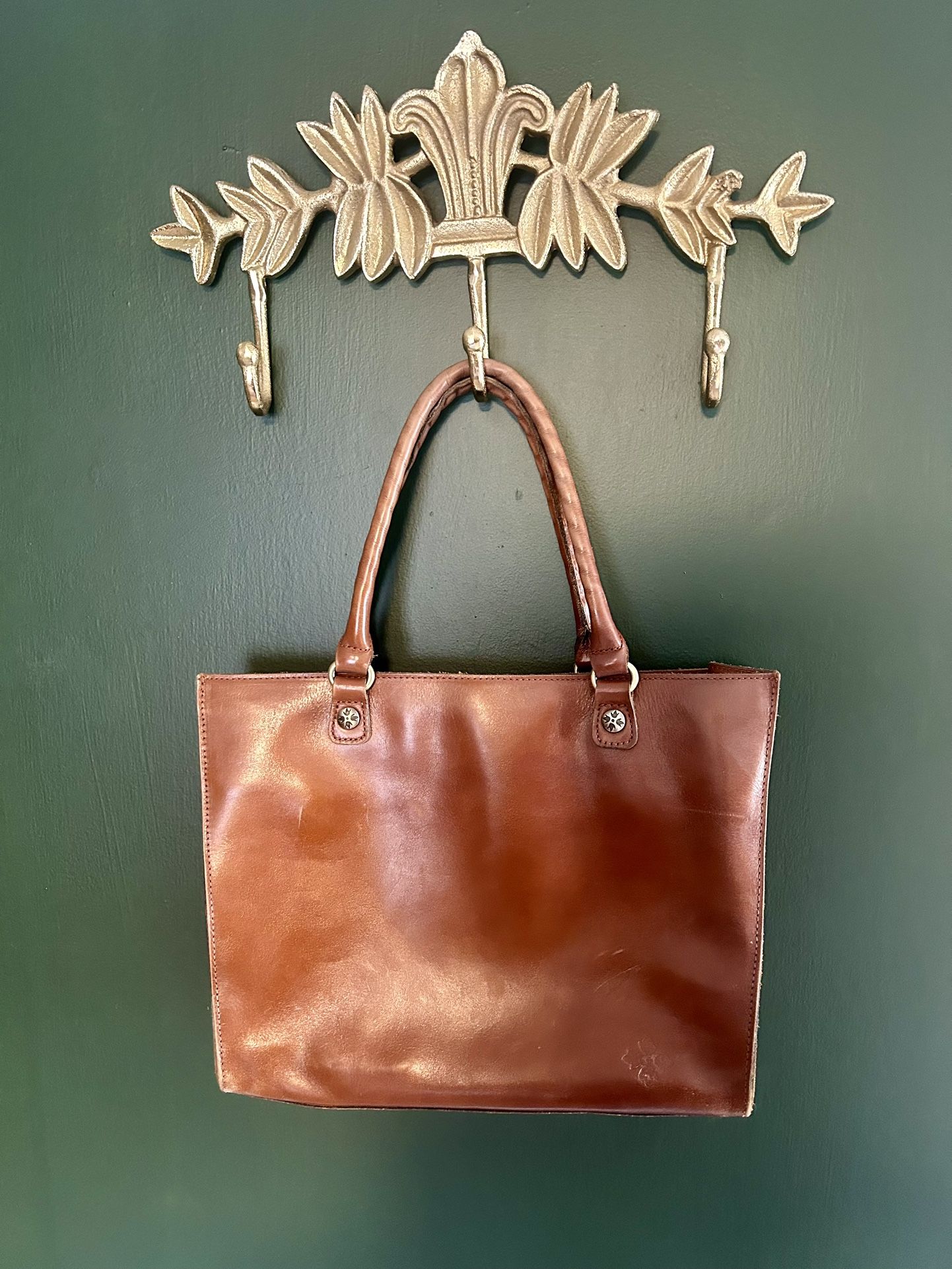 Patricia Nash Brown Leather Bag