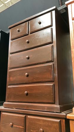 6 Drawer Pinewood Chest