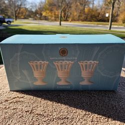 New Martha Stewart Votive Holders X3