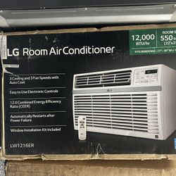 New LG 12,000 BTU Window Air Conditioner 